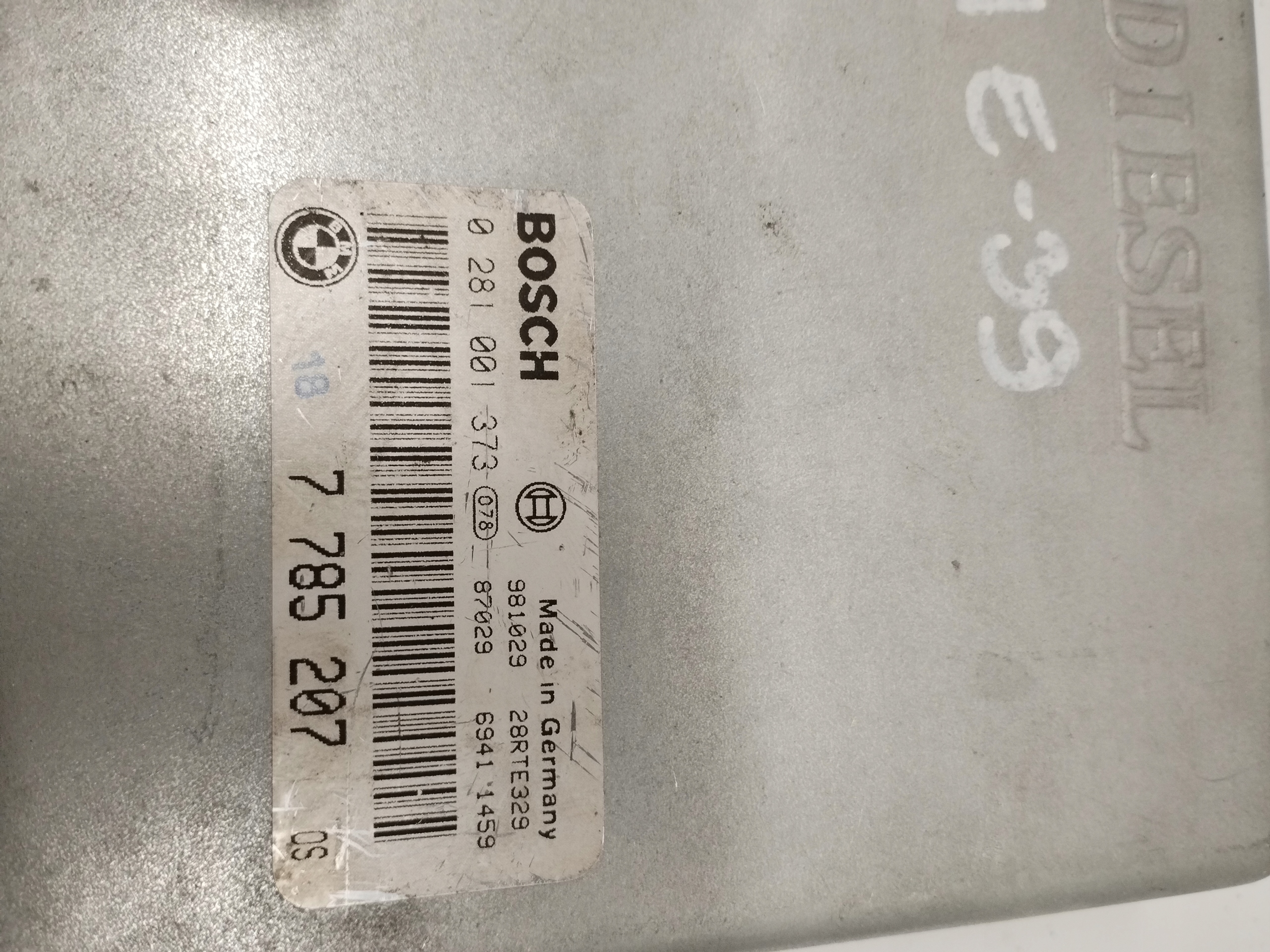 computer control unit of the engine BMW E39 7785207