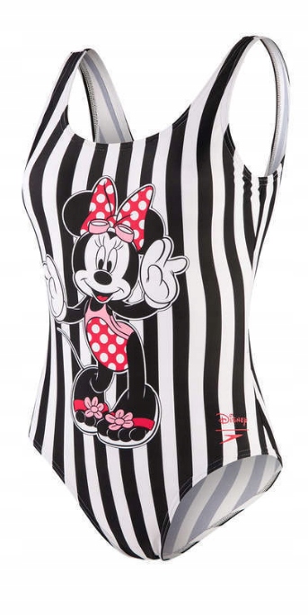 Plavky Speedo Minnie bílé, černé vel. 32