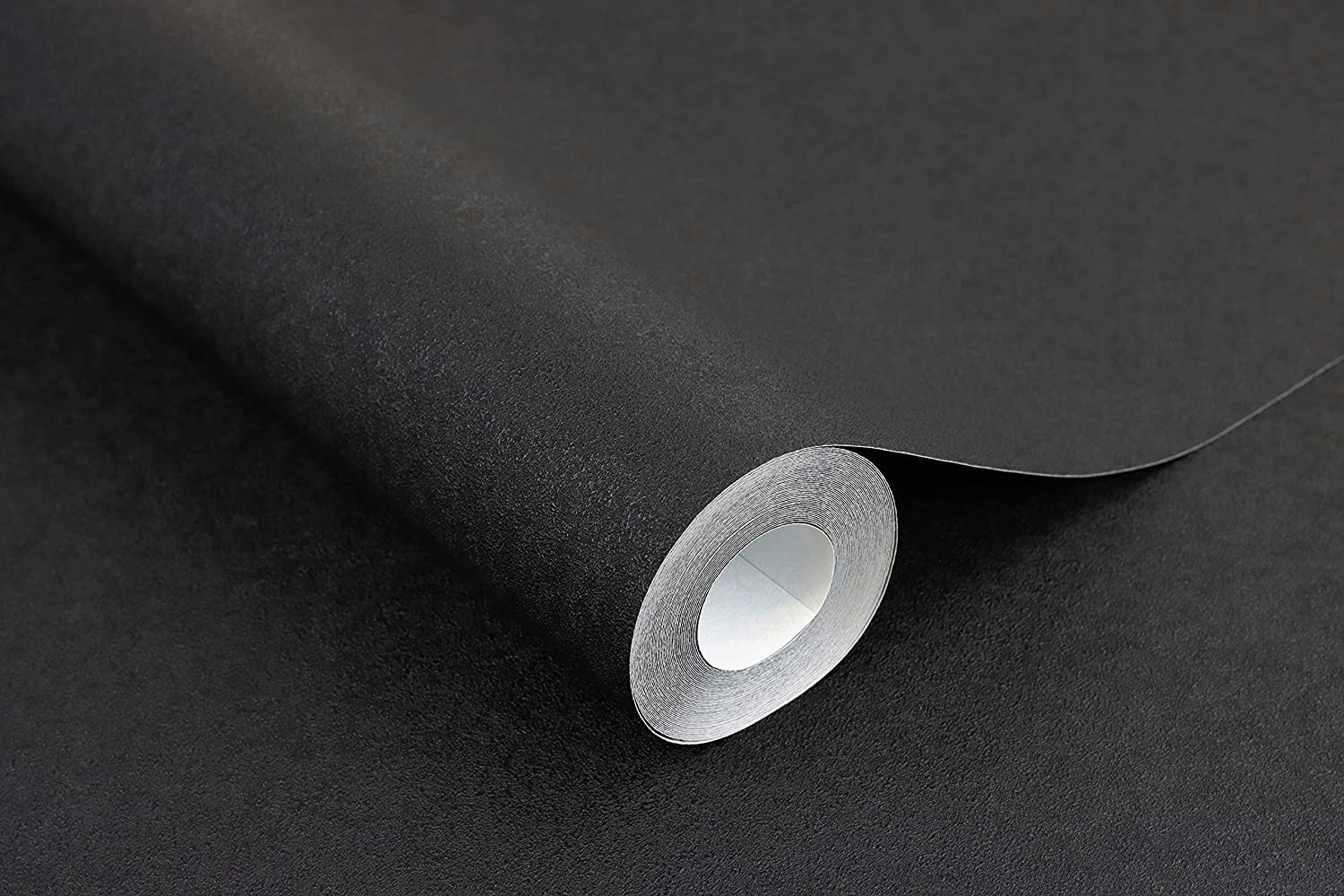 CZARNA TAPETA na flizelinie - Denzo II- Rasch