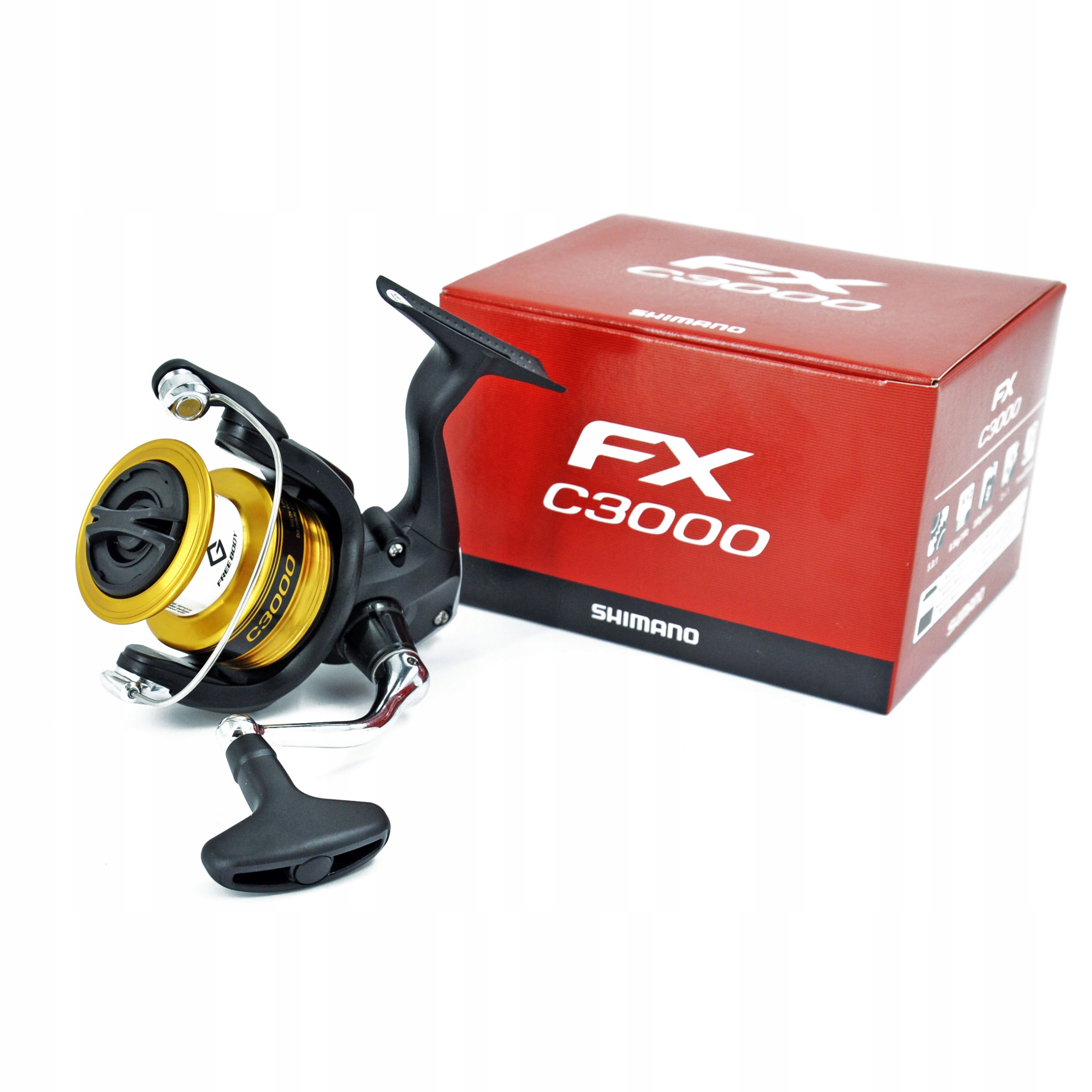 

Kołowrotek uniwerslany Shimano Fx Fc C3000 2BB+1RB