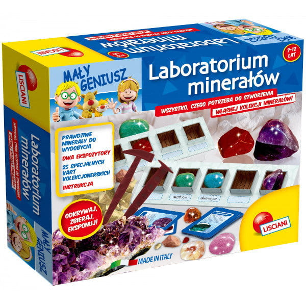 MAŁY GENIUSZ LABORATORIUM MINERAŁÓW ZABAWKA