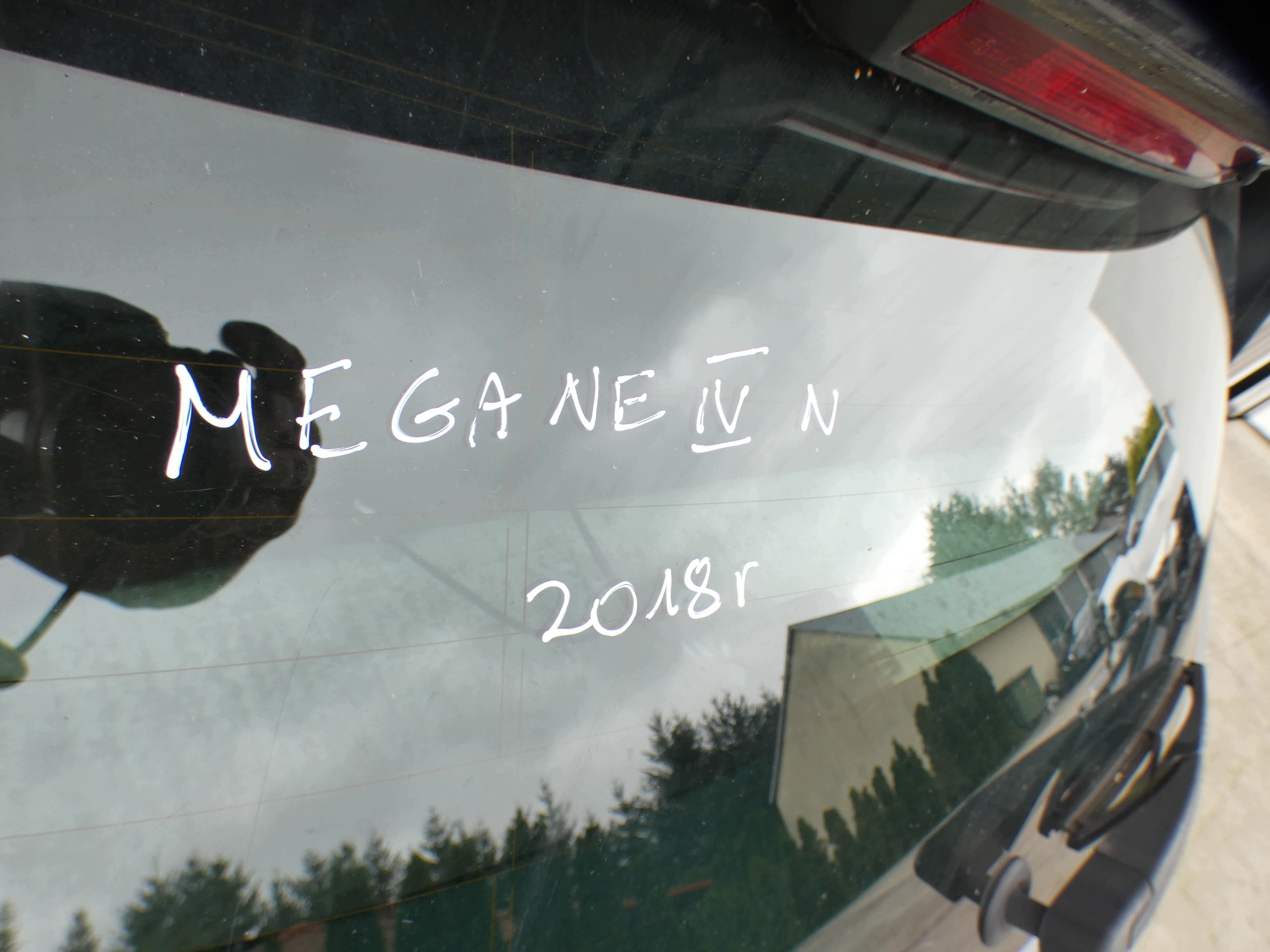 boot door Renault Megane IV TEGNE