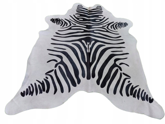 Koža zo zebry Prírodná koža Zebra Hovädzia koža Vzor zebry