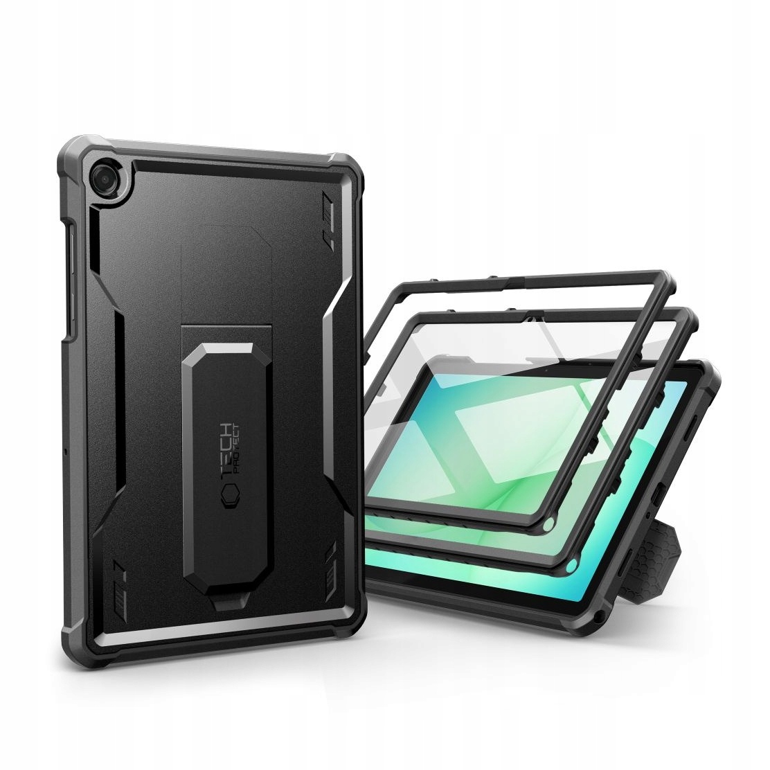 Etui do Samsung Tab A9+ A11+ 11.0 Tech-Protect Kevlar Pro czarne