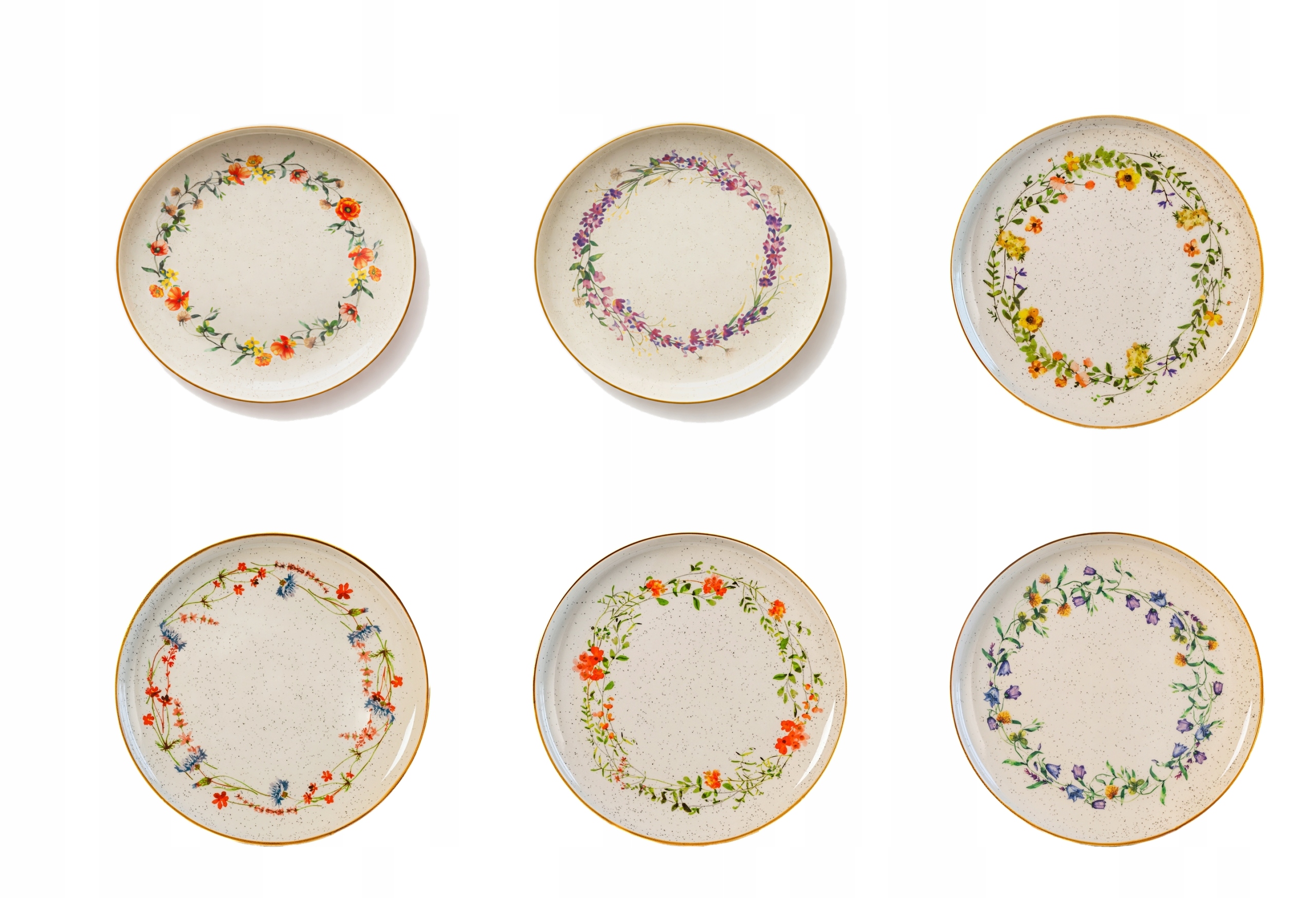 Jídelní talíř mělký MPLCo Belle Line 27 cm, 6 ks