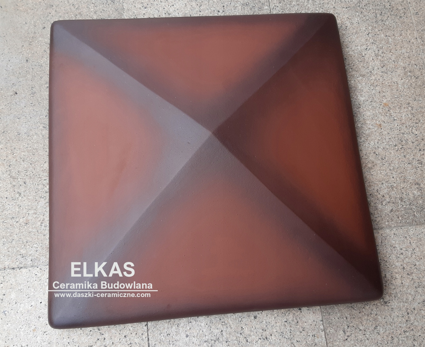 czapa ceramiczna daszek nakrywa 51x51