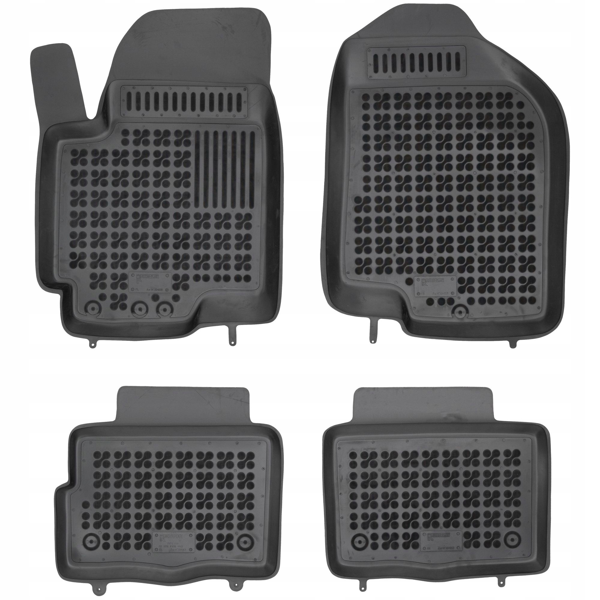 Černé koberce pro Kia Soul I 2008-2013