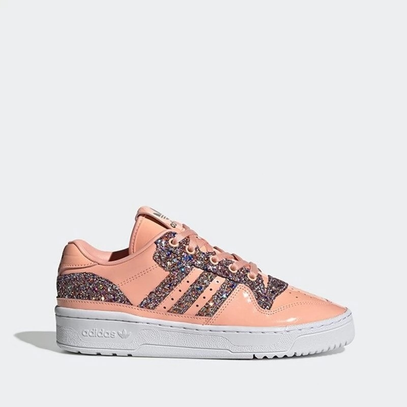 Nové Adidas Originals Rivalry Low Chic Sparkle třpytivé tenisky FV4331 Velikost 36 2/3