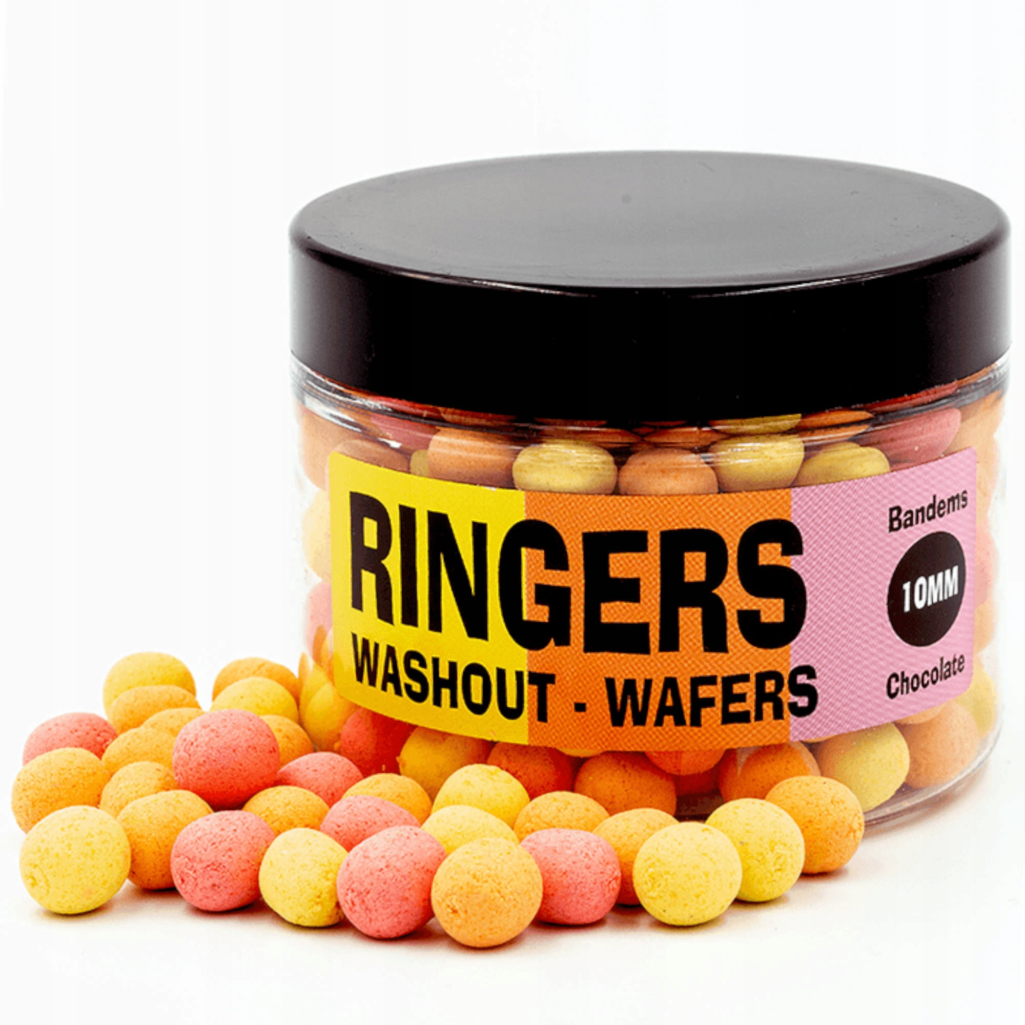 Ringers Washout- wafters 10mm bandems chocolate dumbells przynęta mix kolor
