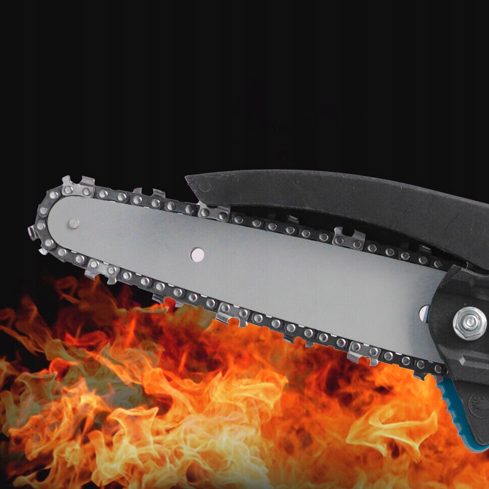 PIŁA ŁAŃCUCHOWA AKUMULATOROWA 4+6" PILARKA RĘCZNA GAŁĘZIÓWKA MOCNA 2x AKU Kod producenta 2323-01