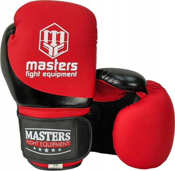 Boxerské rukavice Rpu-cherry 12oz Masters