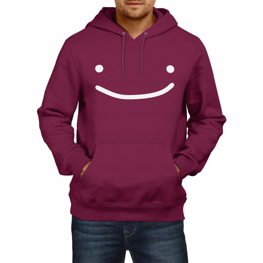 

Bluza męska Dream kangurka Minecraft burgund Xs