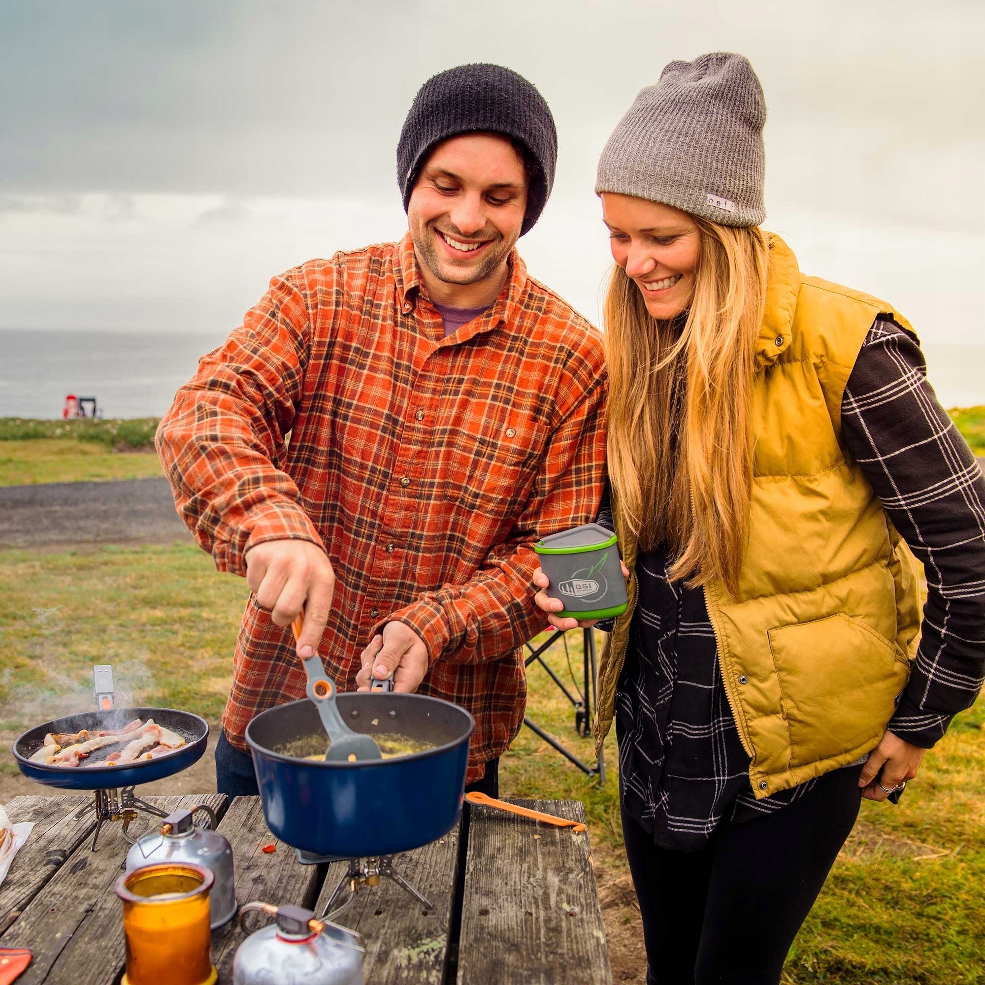 Gsi Outdoors Bugaboo Ceramic Base Camper zestaw garnków kempingowych