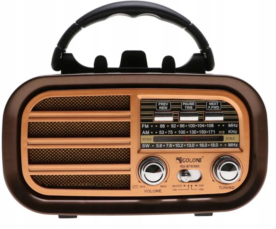 PRZENOŚNE RADIO KUCHENNE BUDOWALNE MICRO SD USB BLUETOOTH PANEL SOLARNY