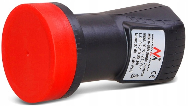 KONWERTER SINGLE 0.1dB FullHD 4K 65dB NC+ POLSAT Marka Libox