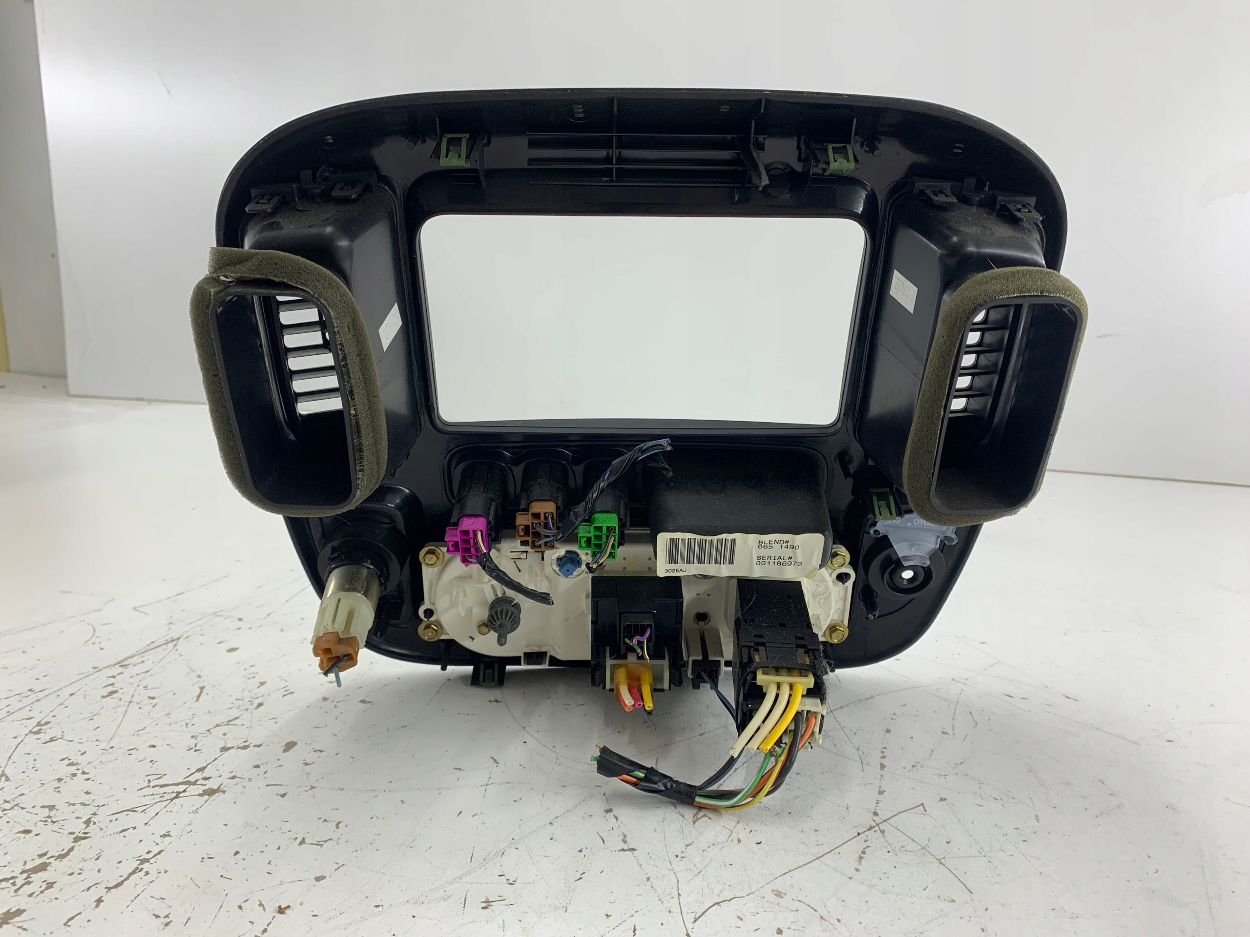 FORD MAVERICK II console central PANEL KLIIMATYZACJI of control