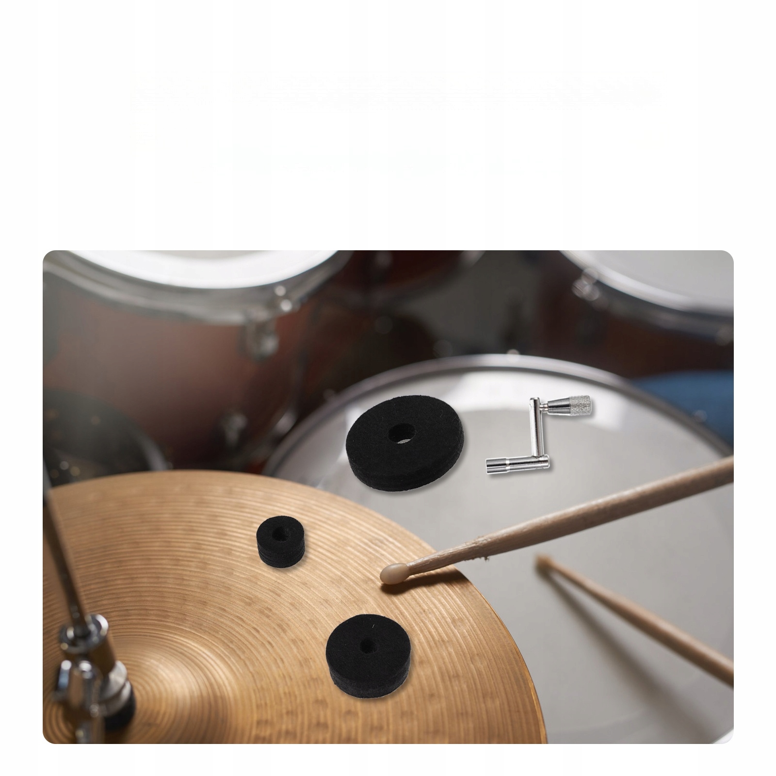 PRAKTYCZNA PODKŁADKA FILCOWA DO BĘBNA Marka inna