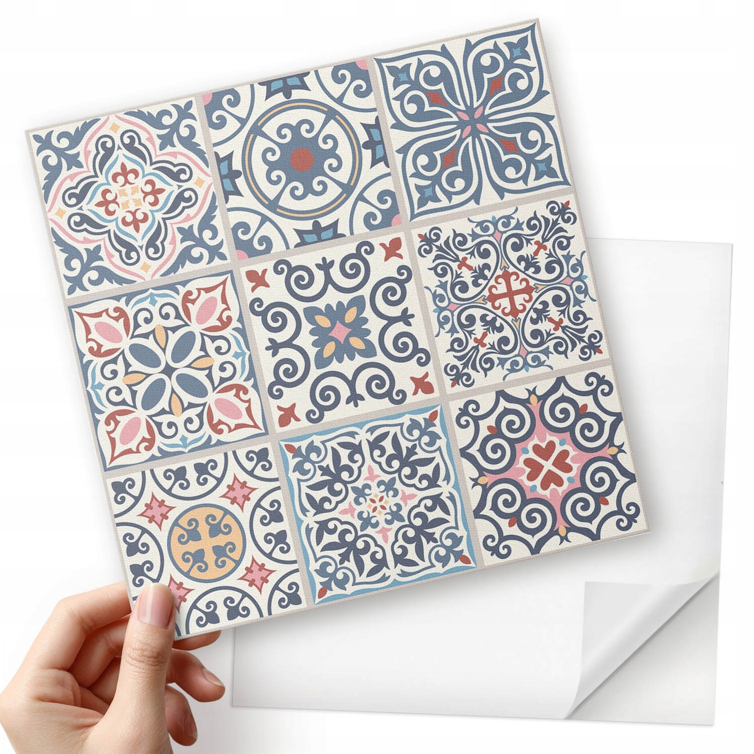 Sada Pvc vinylových dlaždic Stylizované umělecké mozaiky 20x20x20 cm