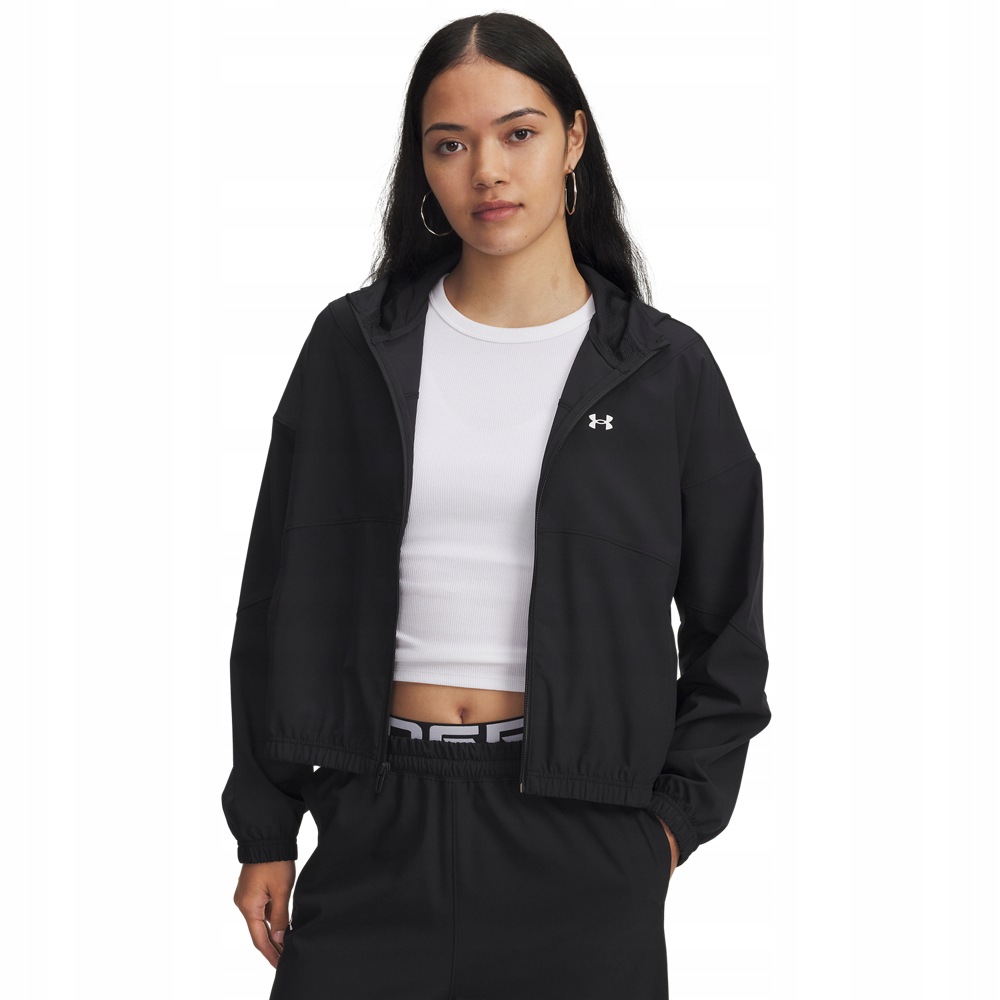 Dámská Sportovní Bunda Under Armour Rival Woven AW26, Černá