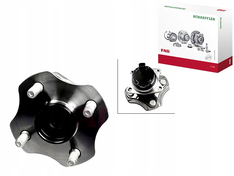 Sada Ložisek Kola S Nábojem (z Abs) Toyota Yaris