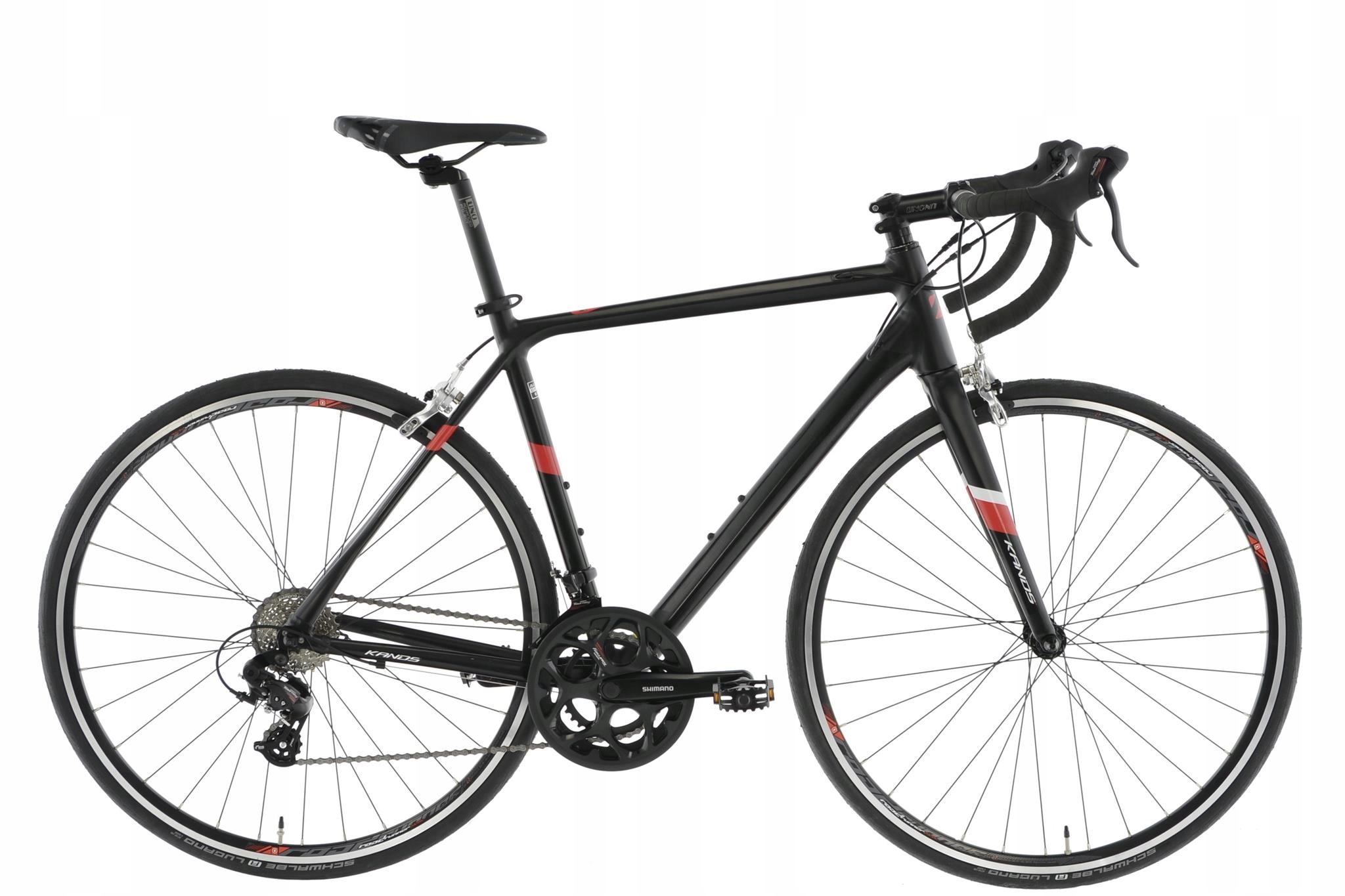 Rower Szosowy Kands 28 Marcianni Tourney Czarno-czerwony