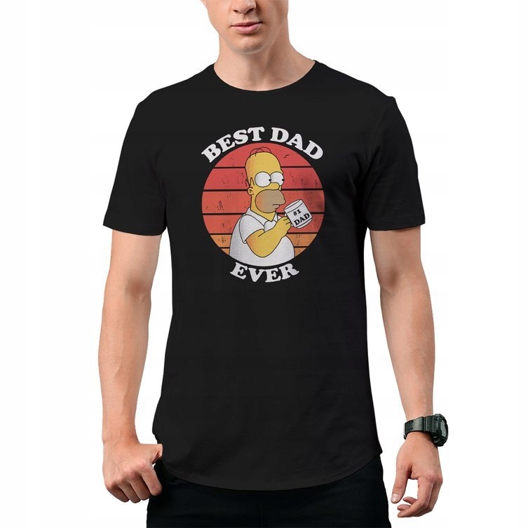 

Koszulka T-Shirt Homer Najlepszy Tata XL