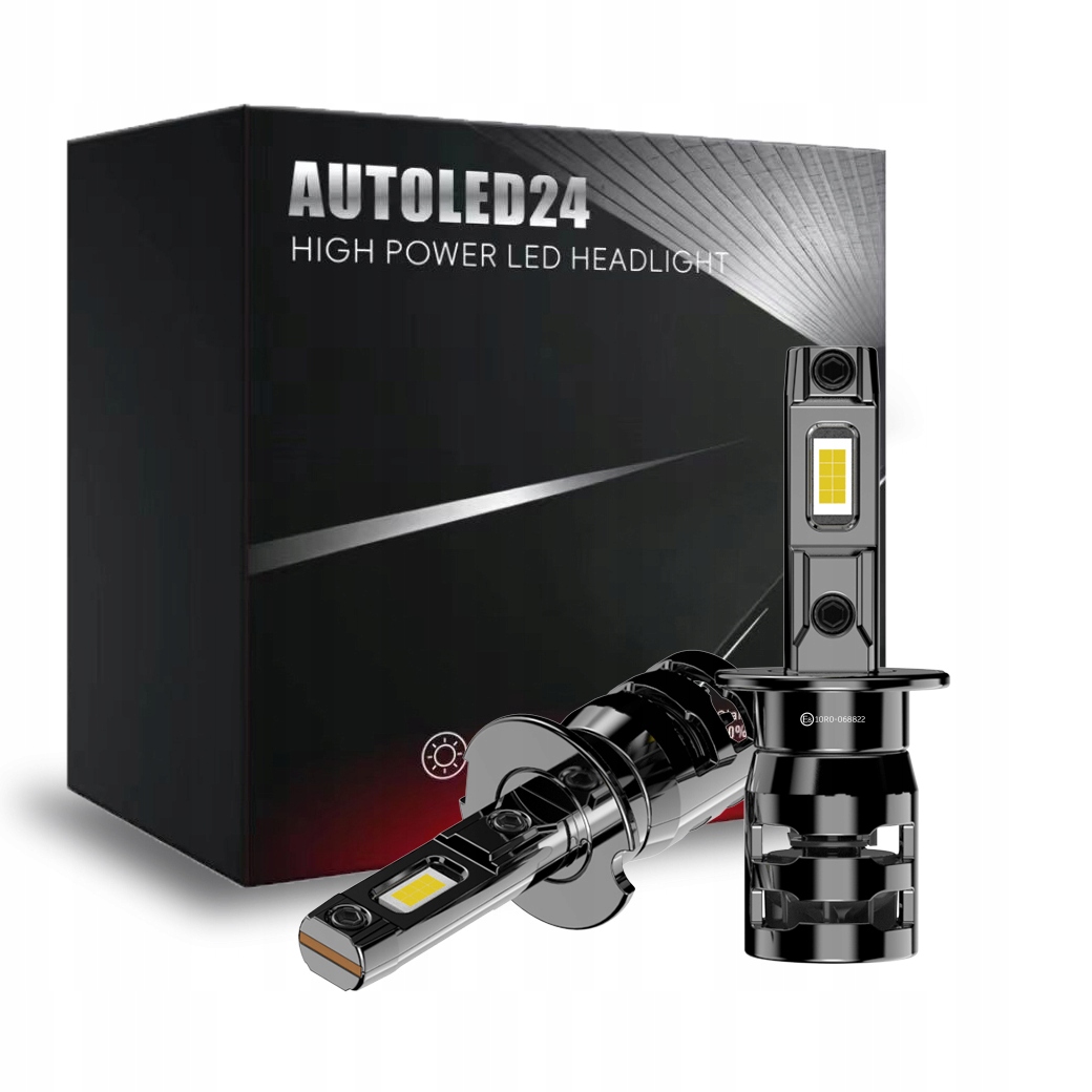 Led žárovky H3 Retrify Csp Ultra Maxx Moc Homologace E8 Canbus Pro