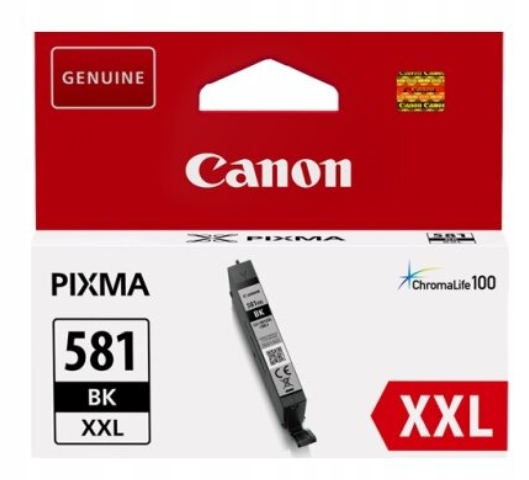 Originální inkoust Black Canon CLI-581BK XXL, CLI581BK XXL (1998C001)