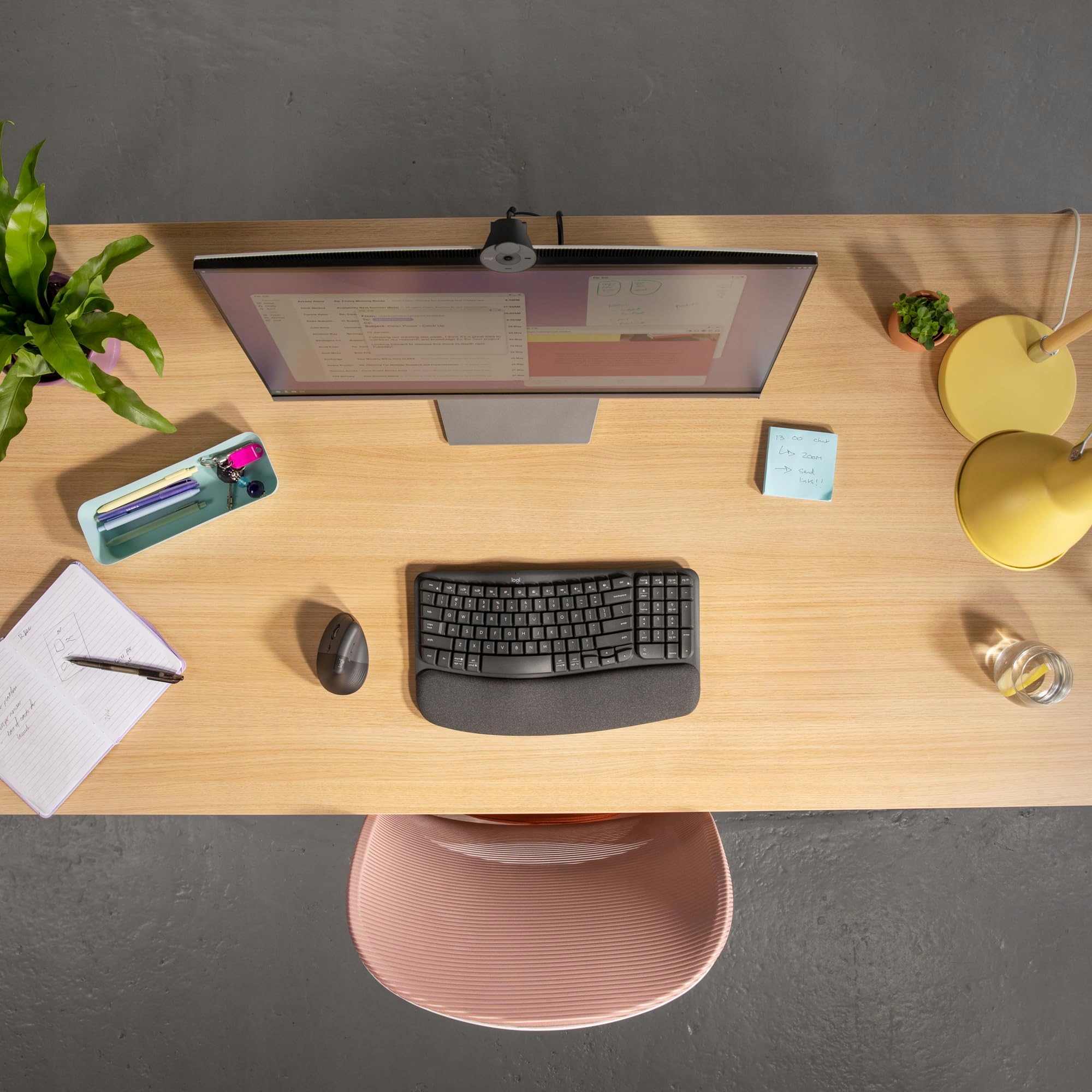 LOGITECH Brio 300 Kamera Full HD Mikrofon USB-C Zoom Teams Meet Graphit — miniatura 5