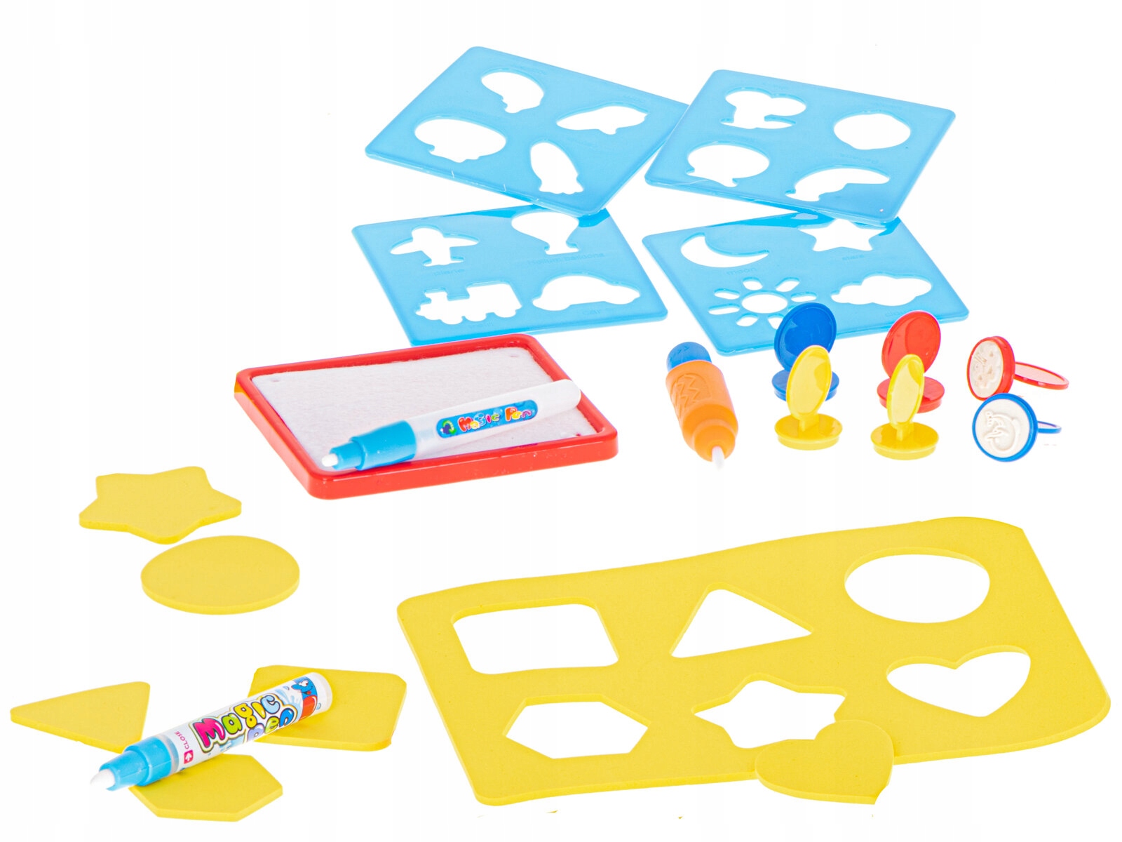 Duża mata wodna do malowania wodą stemple mazaki Marka Ikonka