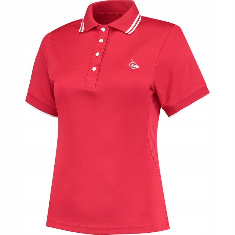 Dámské Tenisové Tričko Dunlop Club Polo Women Red S