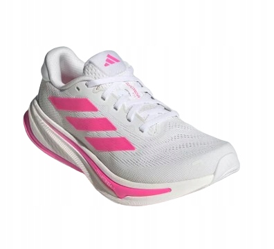 Adidas Sportovní Bílé Dámské Boty S Růžovými Pruhy 42 T7E