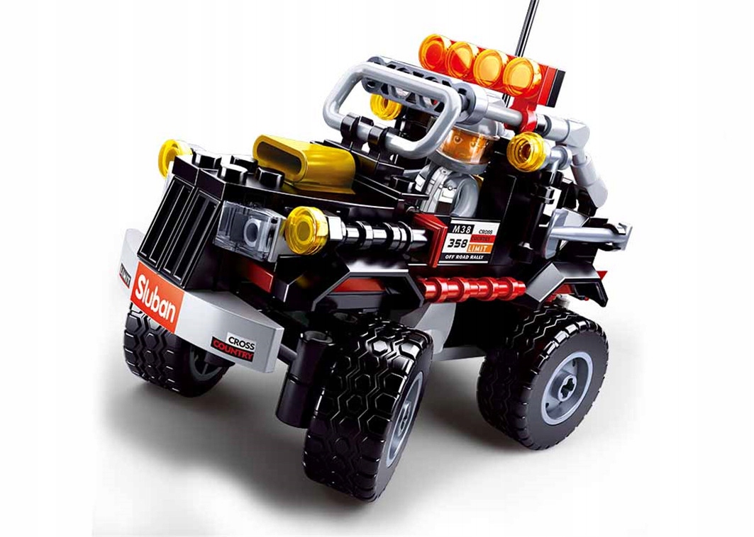 

Klocki Auto Wyścigowe Terenowe 158 El Sluban City