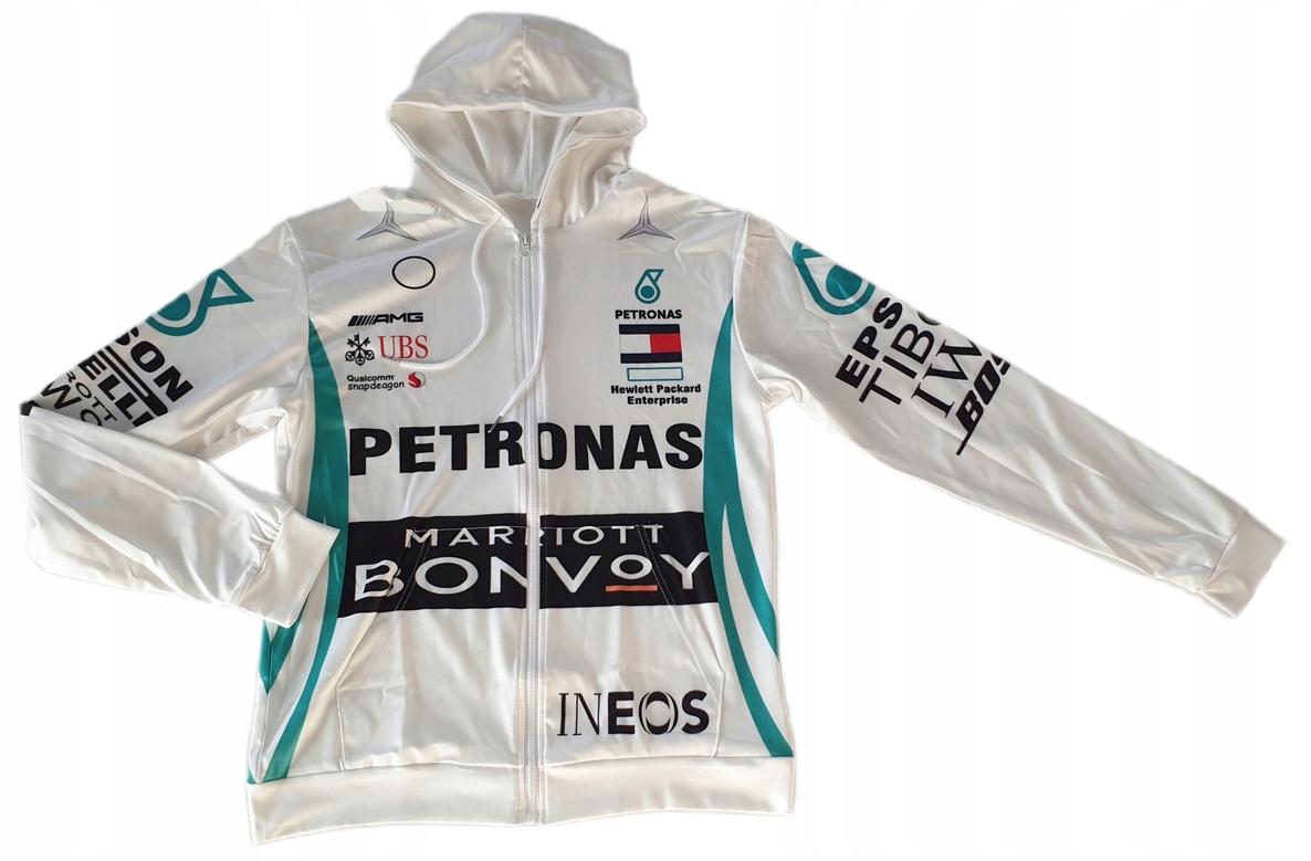 UNIKAT ! Bluza z Kapturem MERCEDES PETRONAS AMG Hoody M/L