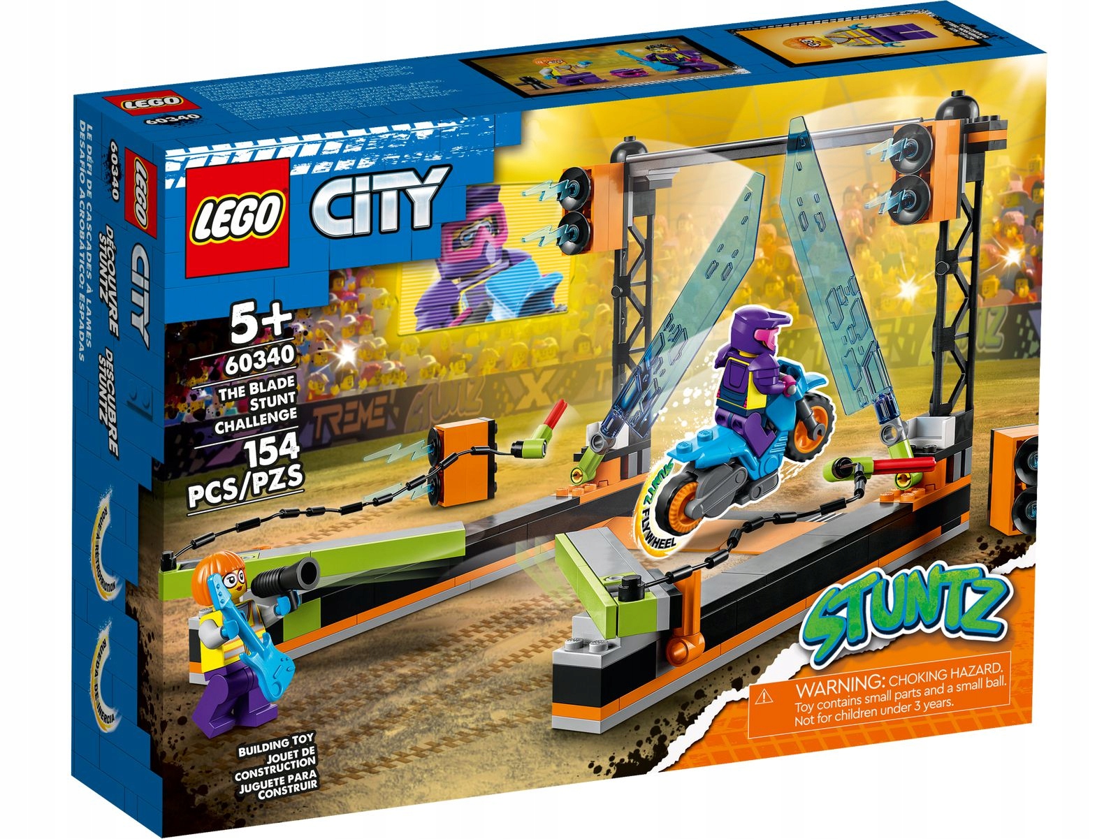 

Lego 60340 City Wyzwanie Kaskaderskie: Ostrze