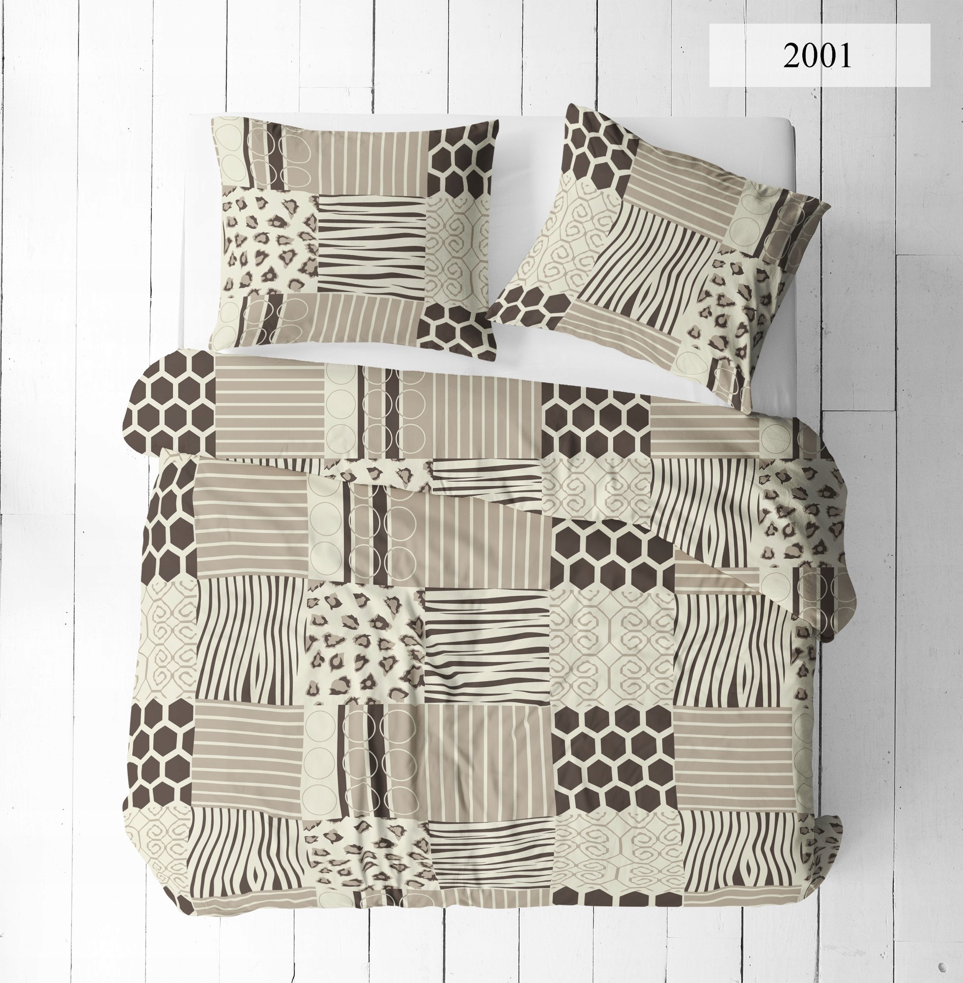 Sada Povlečení Bavlna 100% 140X200 Výrobce leopard tygr zebra