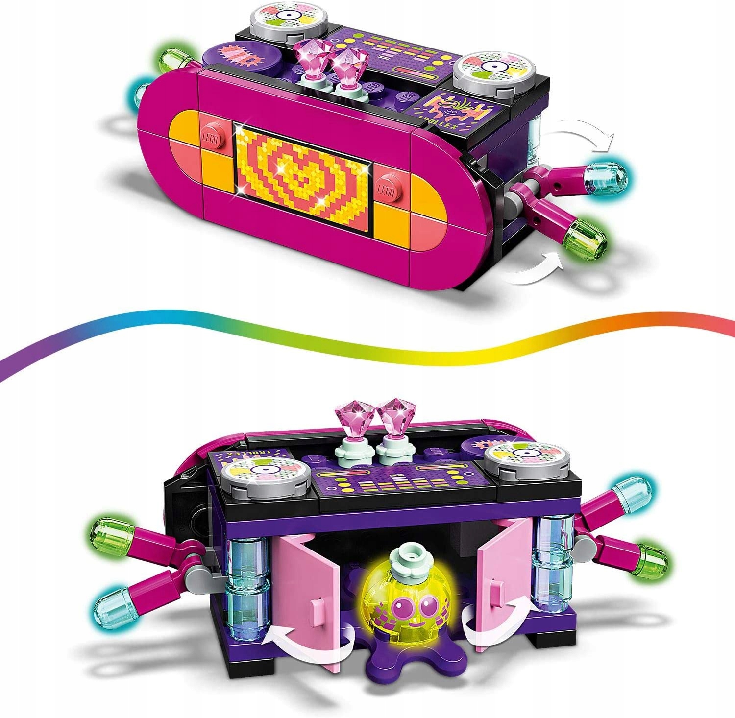 KLOCKI LEGO TROLLS 41250 IMPREZA TECHNO NA RAFIE Certyfikaty, opinie, atesty CE