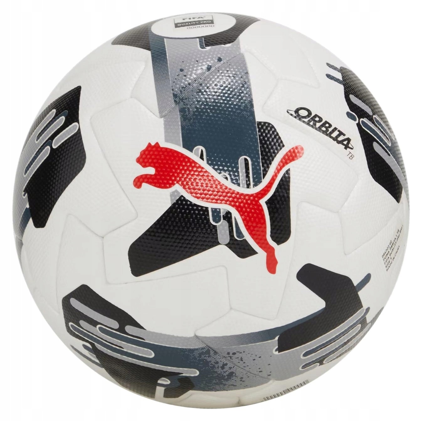 Fotbalový míč Puma Orbita 1 Tb Fifa Quality Pro bílo-šedý 84322 02 vel. 5