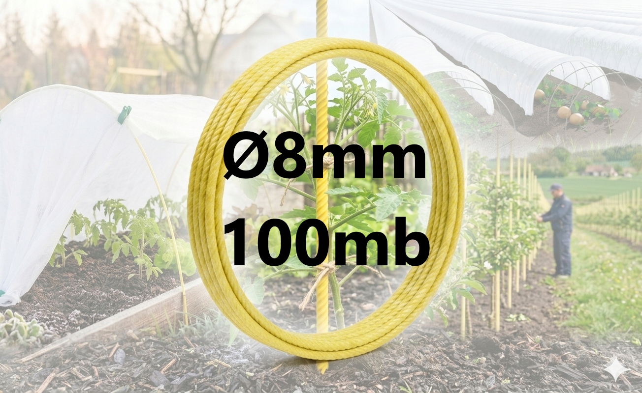 Tyč zo sklenených vlákien do záhradného sadu na fóliový tunel, tyče na podporu 8 mm