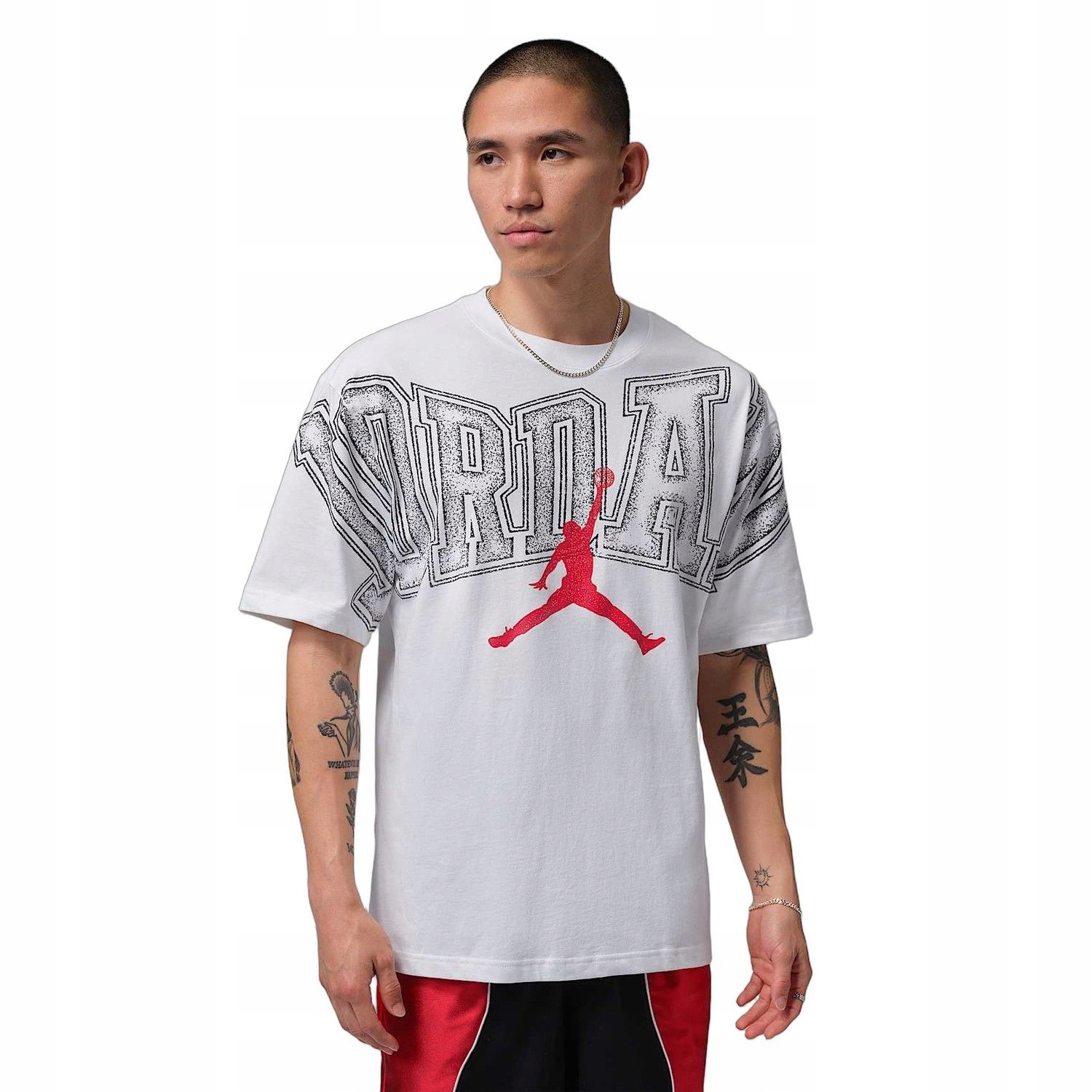 Tričko Nike M J New Stretch Gfx Ss Crew S Pánské