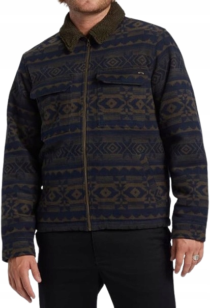 Billabong Pánská Bunda Do Bieder S Aztéckou Kol. S Kapucí XL Jyk
