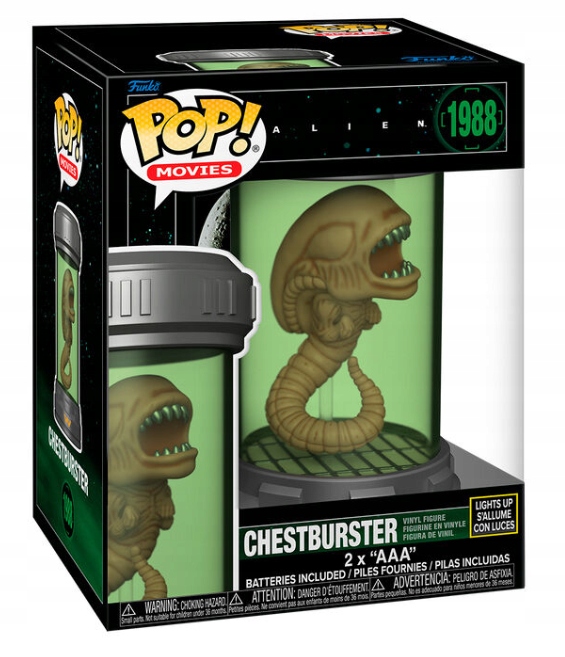 Figurka Alien Chestbusters Funko Pop 1988 Lights Up Świecąca