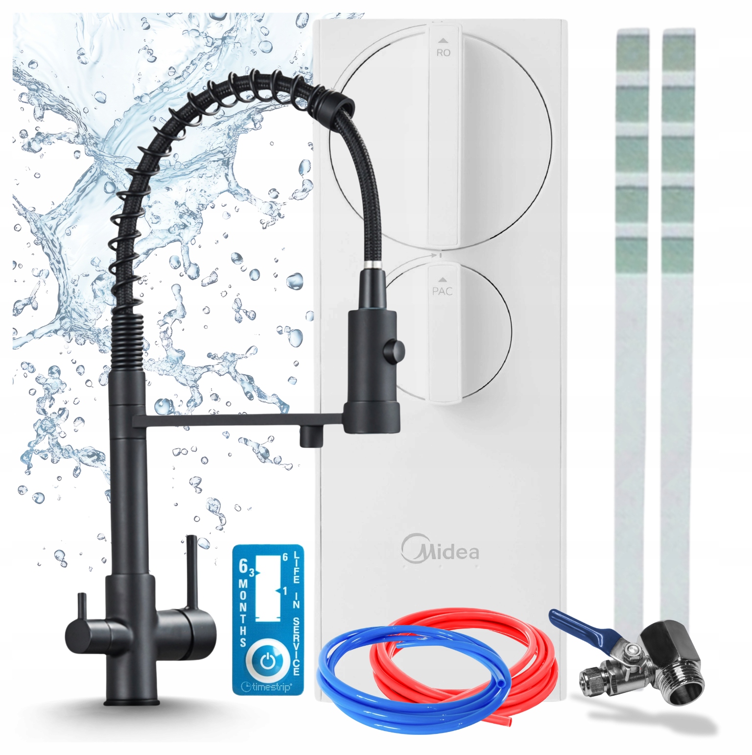 Kohútik Na Filter Vody Kuchynský Pzh A Filter Midea RO5 400GPD Reverzná Osmóza