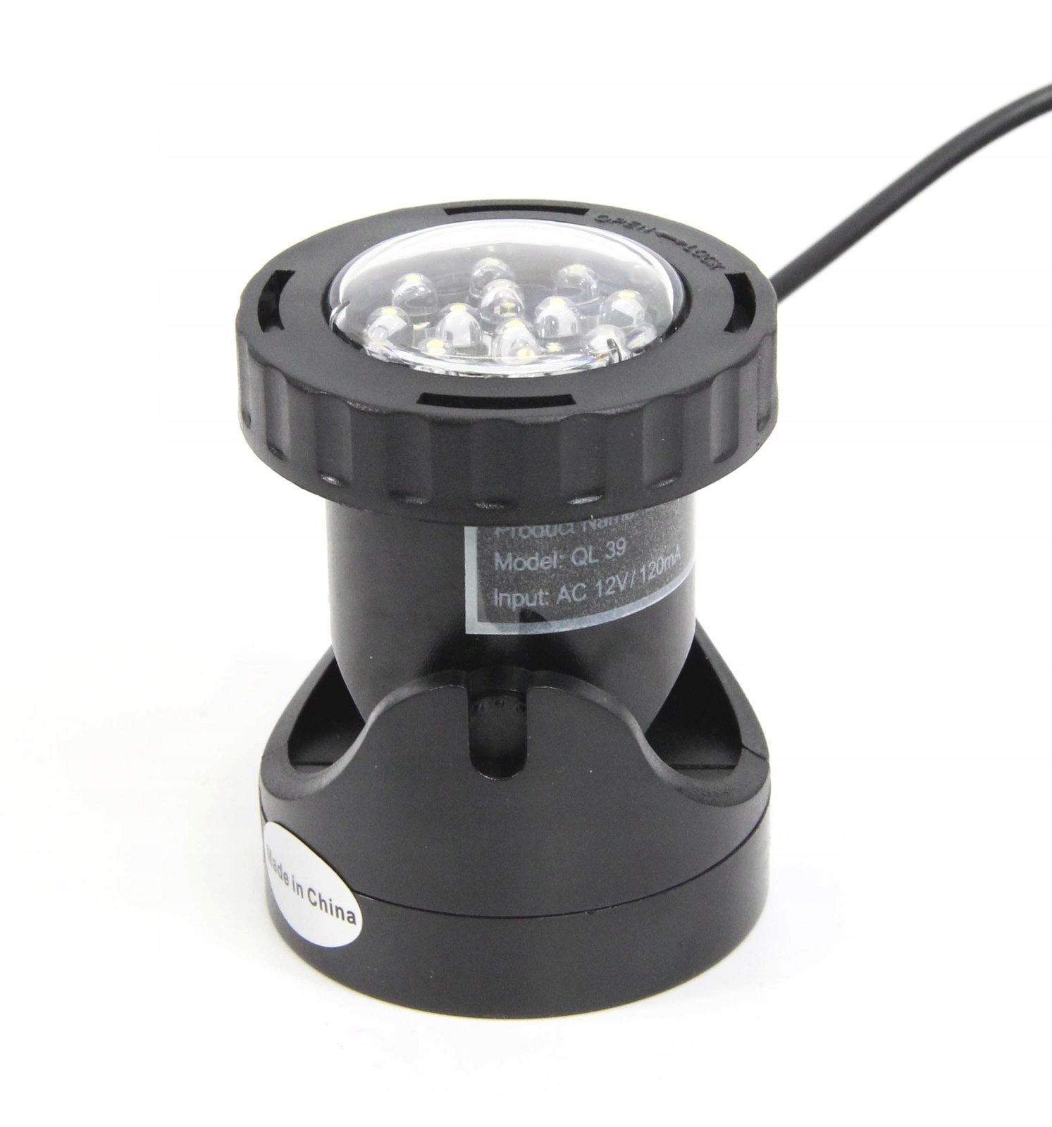 LAMPA 1,5W REFLEKTOR LED QL-39 KOLOROWE OŚWIETLENIE OCZKA WODNEGO Stan opakowania oryginalne
