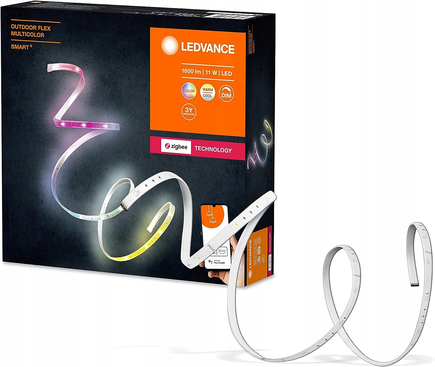 Ledvance Flexible Elastická Led Páska S Led Pásikom Rgb 5 M 2000 – 6500