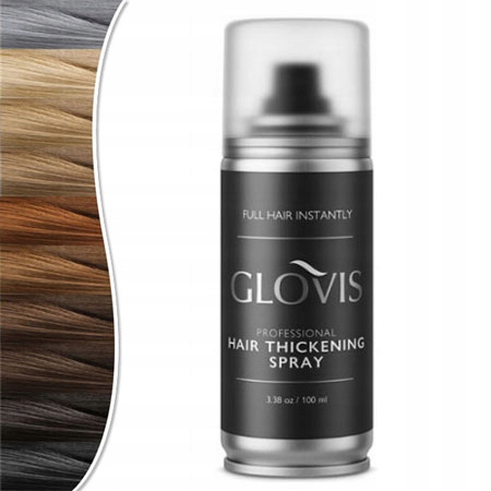 Glovis Thickener 100ml Mikrowłókna w Sprayu Natychmiastowe Zagęszczanie