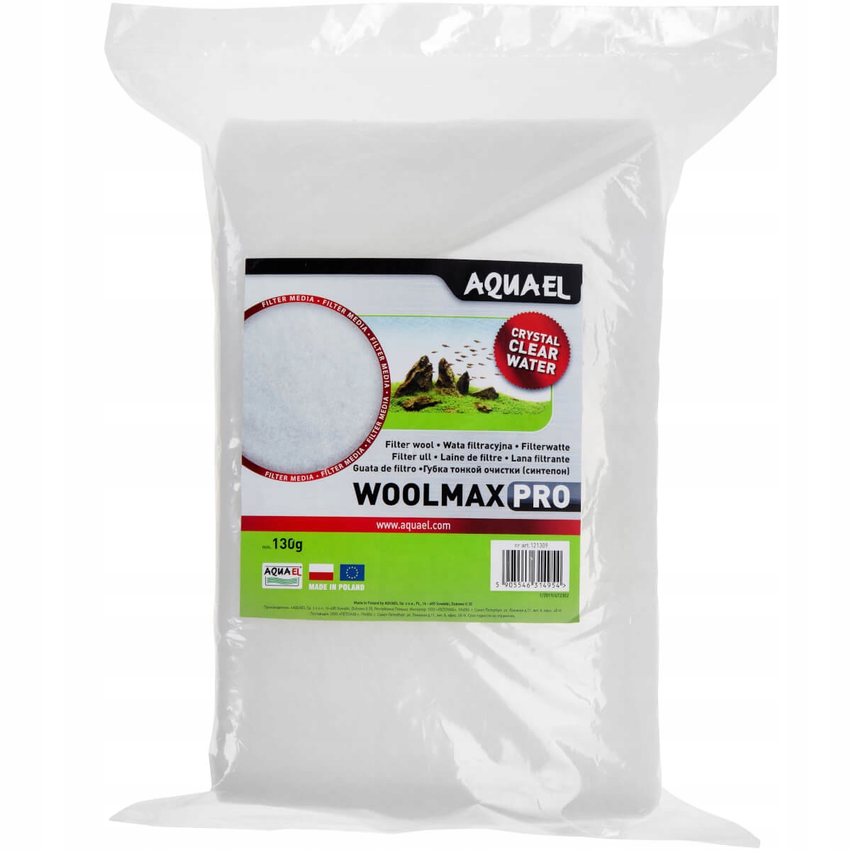 

Aquael Wool Max 130g Wata filtracyjna wkład filtra