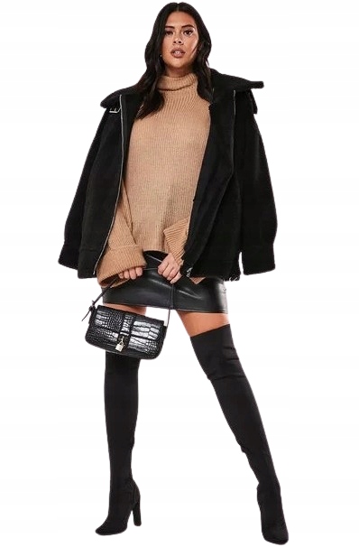 Missguided Dámská Bunda Plus Size 50 Missguided P0/TX10* 50 P_/