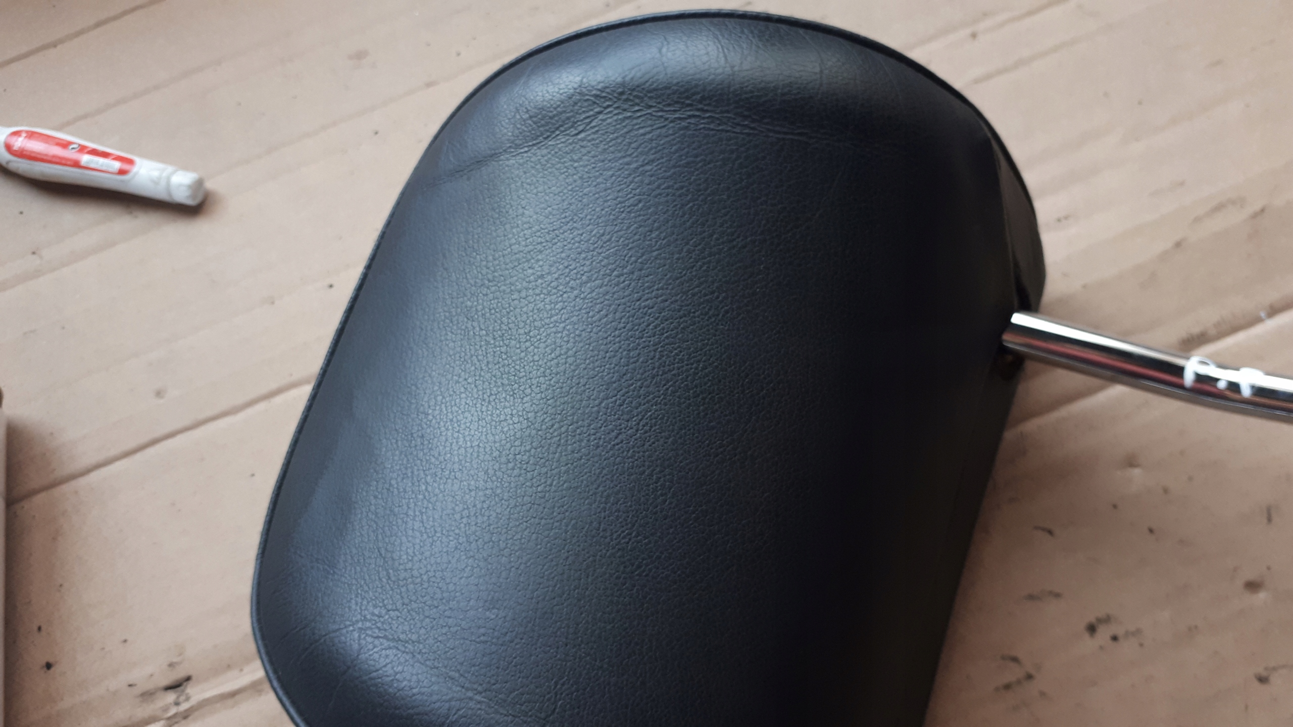 A5 8T rest seat front black leather A4 B8