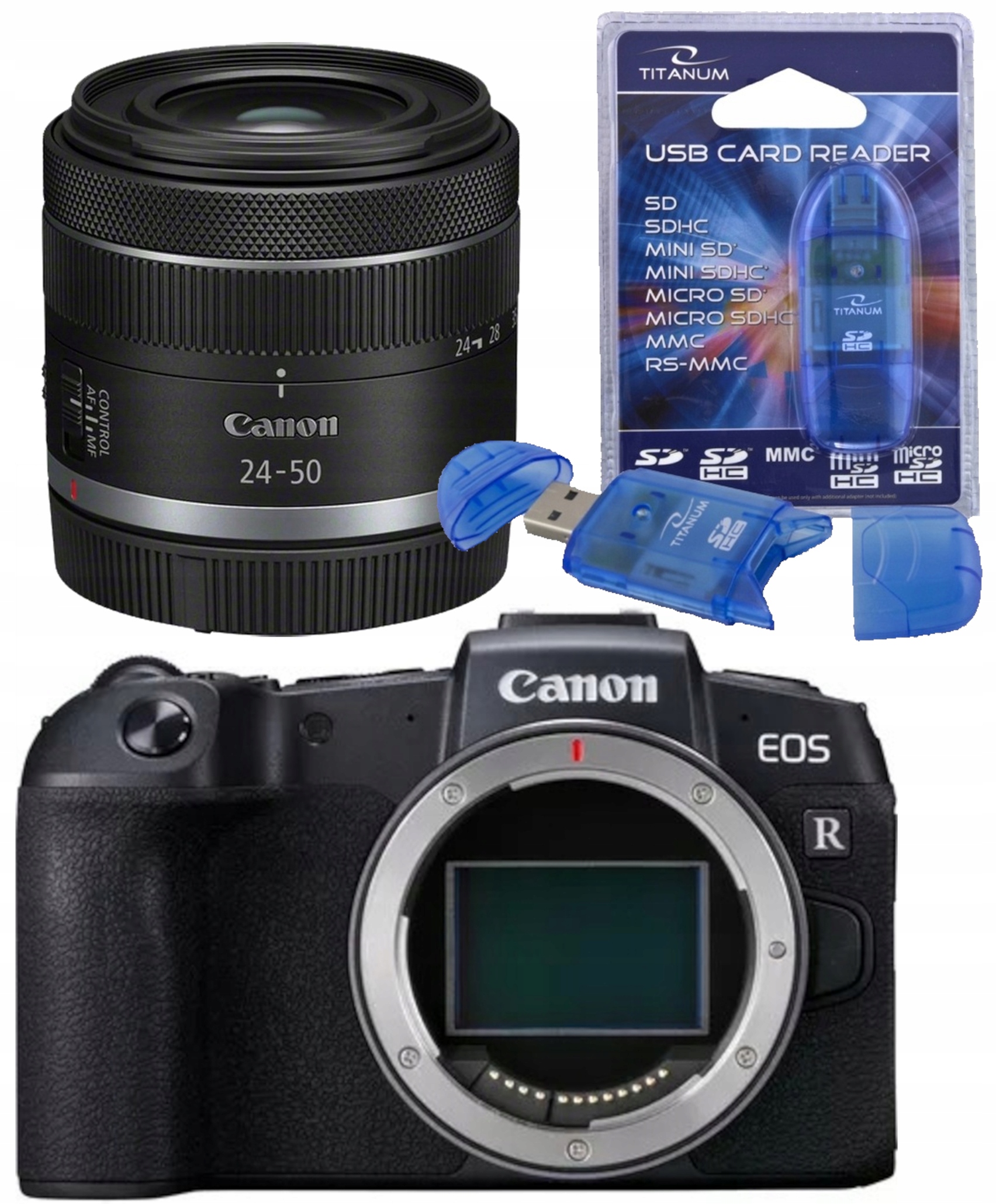 Aparat Bezlusterkowy Canon Eos Rp Rf 24-50mm F4.5-6.3 Is Stm Stabilizacja